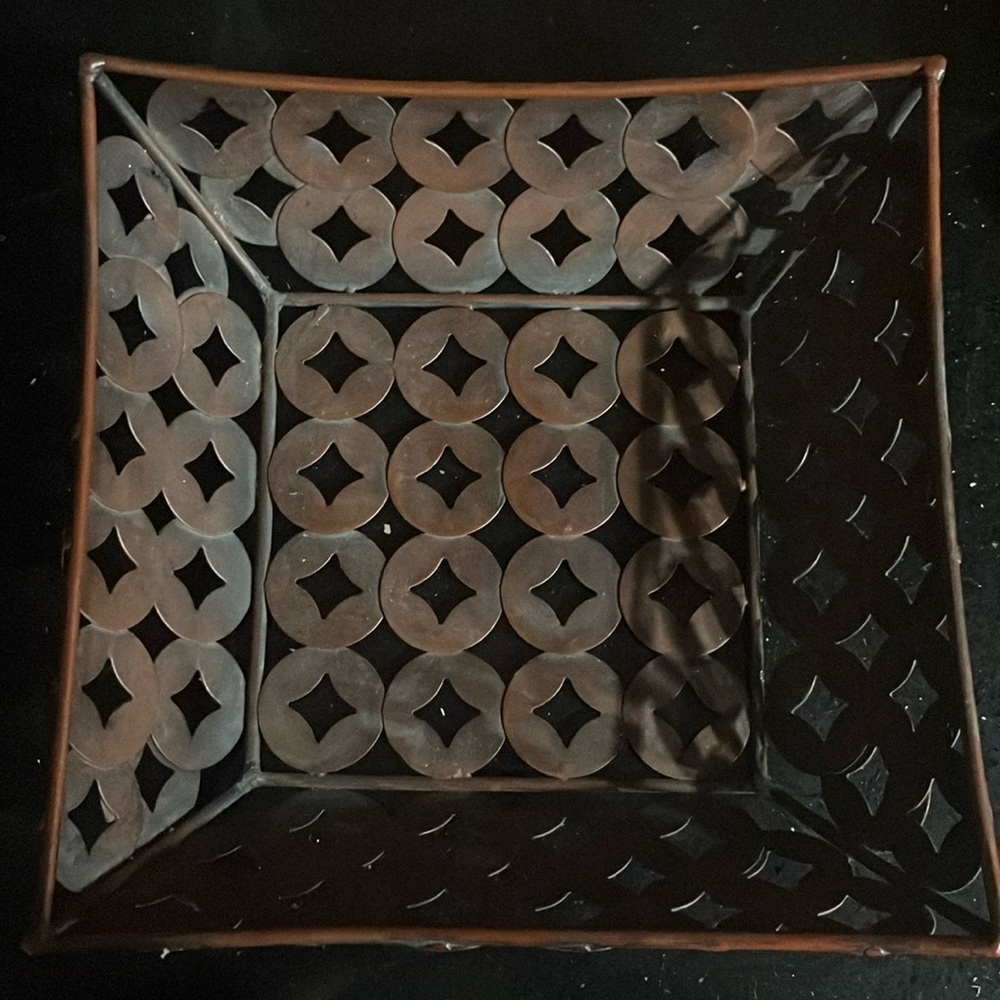 12 inch bronze/metal accent